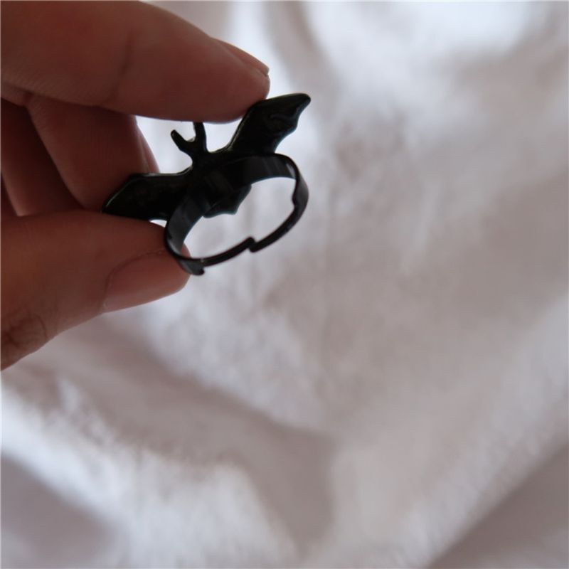 Annabelle Severed Black Bat - The Nevermore Gothic Ring