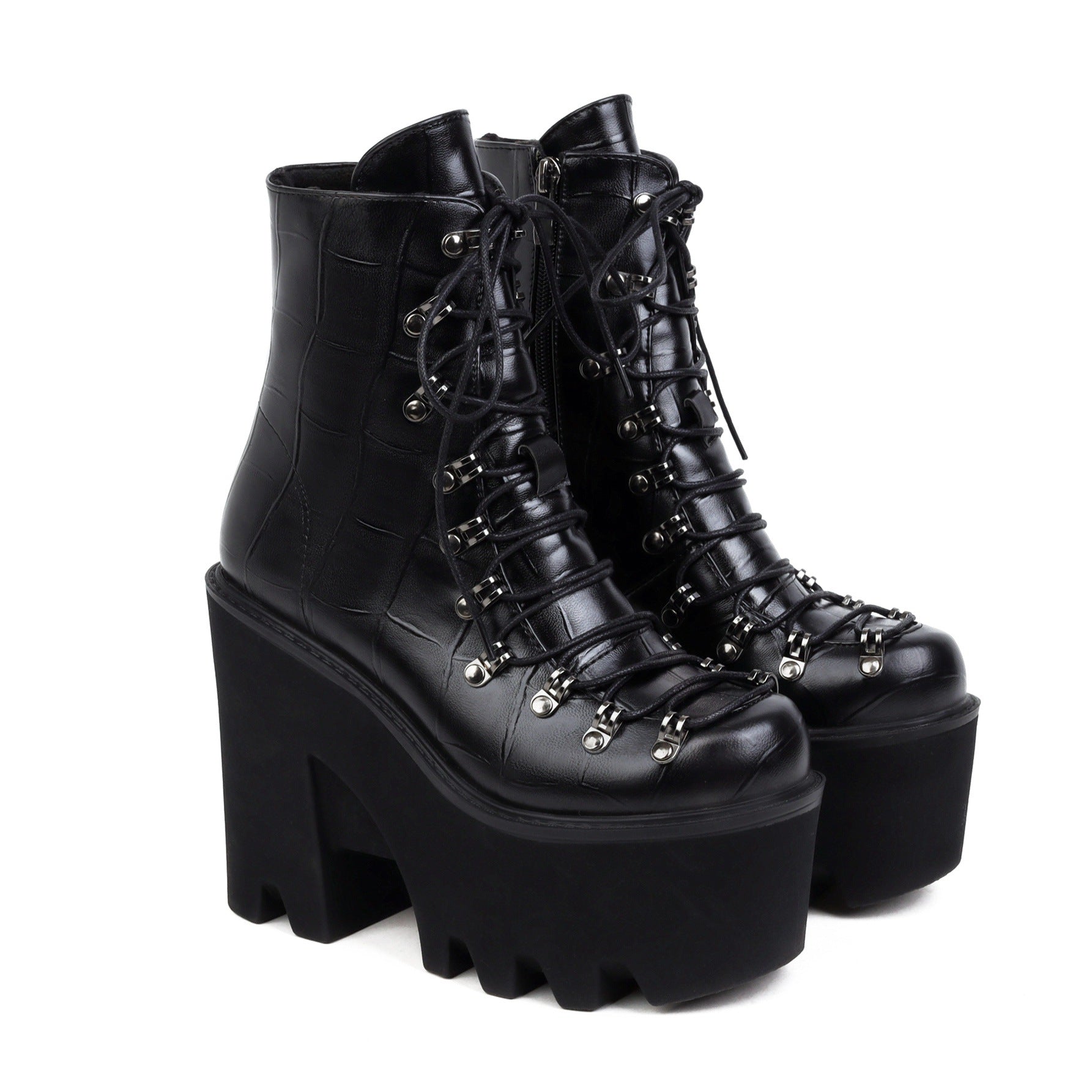 Astrid Alderwood - The Nevermore Gothic Boots for Women