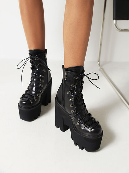 Astrid Alderwood - The Nevermore Gothic Boots for Women