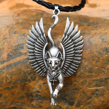 Bastet, The Egyptian Goddess of Beauty - The Nevermore Gothic Pendant Necklace