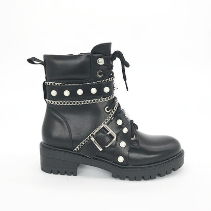 Black Kiss - The Nevermore Gothic Boots for Women