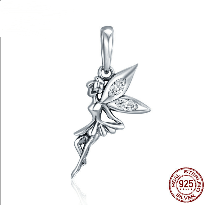 Blossom Sprite - The Nevermore Pendant Necklace for Women in 925 Silver