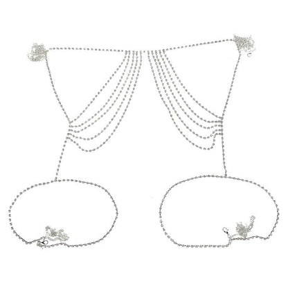 Body Chain with Rhinestone a Jewelry for Waist - The Nevermore Body Chains for Women