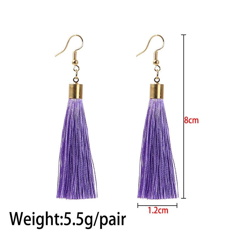 Bohemian Basic Tassel - The Nevermore Boho Earrings