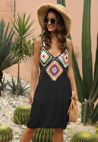 Bohemian Dress with crochet - The Nevermore Boho Dresses