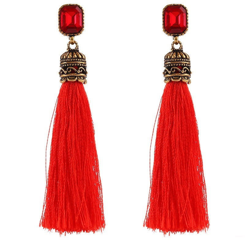 Bohemian Long - The Nevermore Boho Earrings