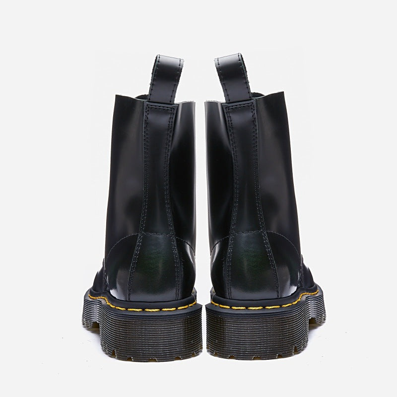 British Elegance - The Nevermore Leather Booties