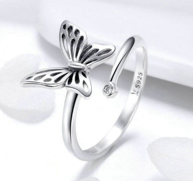 Butterfly Dream - The Nevermore Ring 925 Sterling Silver