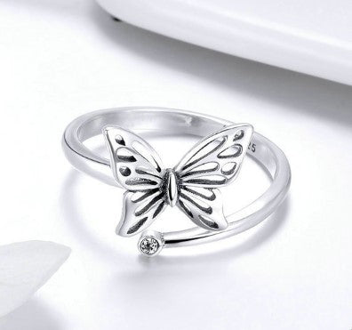 Butterfly Dream - The Nevermore Ring 925 Sterling Silver