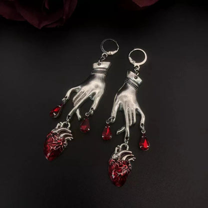 Cackletwist Witch - The Nevermore Gothic Earrings for Women