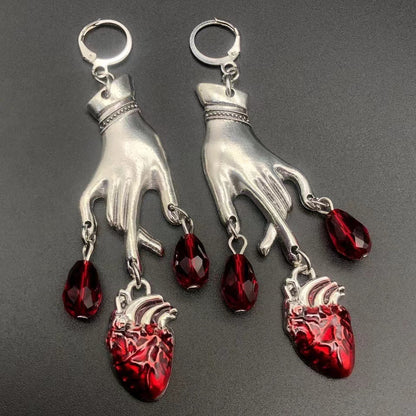 Cackletwist Witch - The Nevermore Gothic Earrings for Women