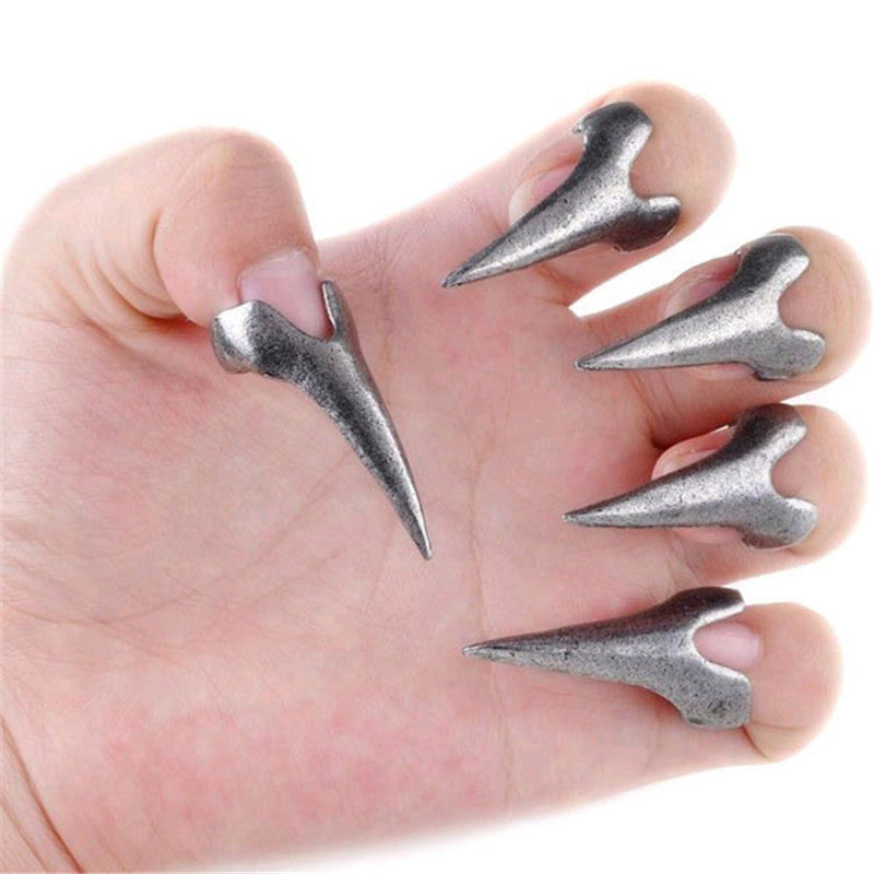 Cat Vampire Nail Finger Claws - The Nevermore Gothic Knuckle Rings