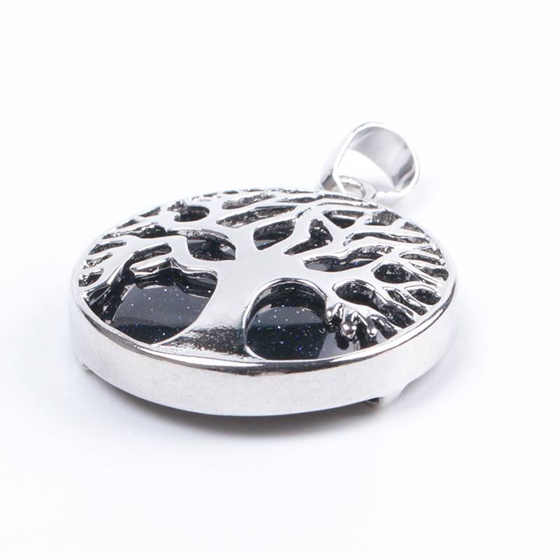 Cecilia Crosby - The Nevermore Pendant Natural stone