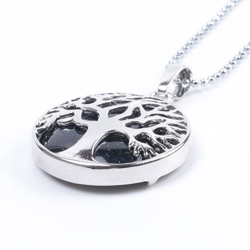 Cecilia Crosby - The Nevermore Pendant Natural stone