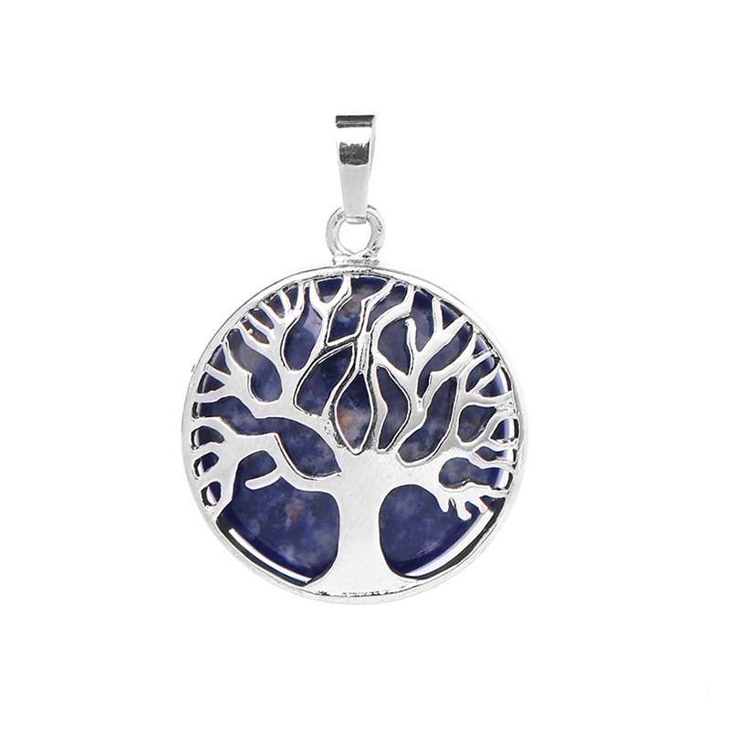 Cecilia Crosby - The Nevermore Pendant Natural stone