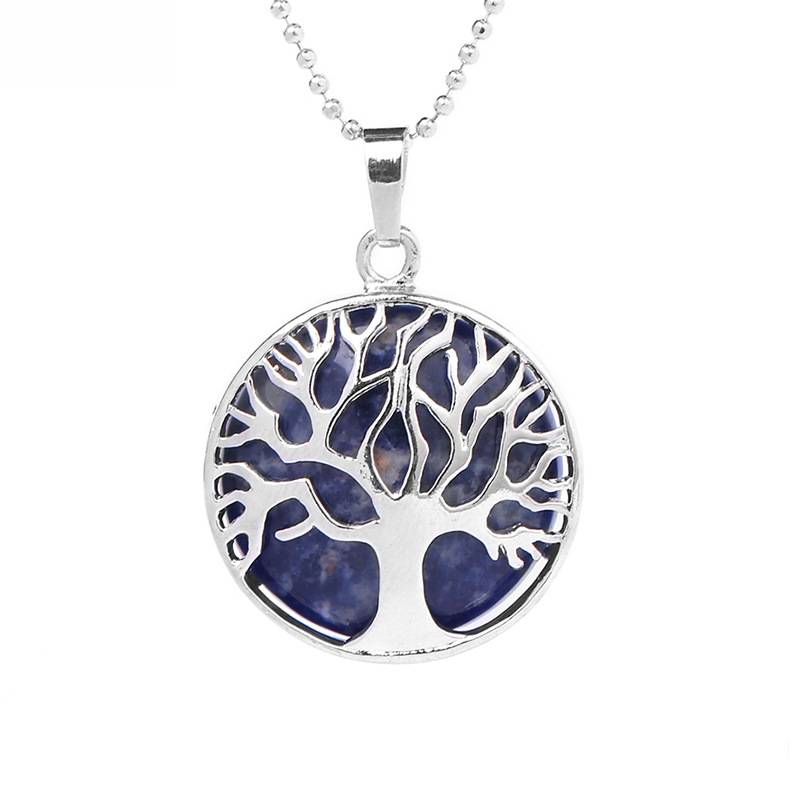 Cecilia Crosby - The Nevermore Pendant Natural stone