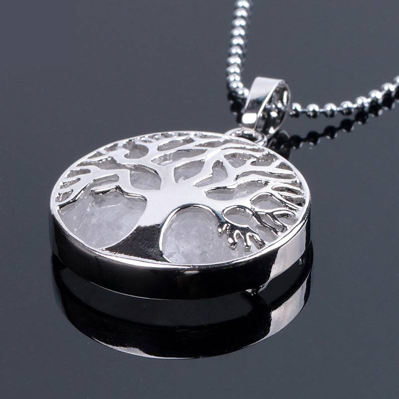 Cecilia Crosby - The Nevermore Pendant Natural stone