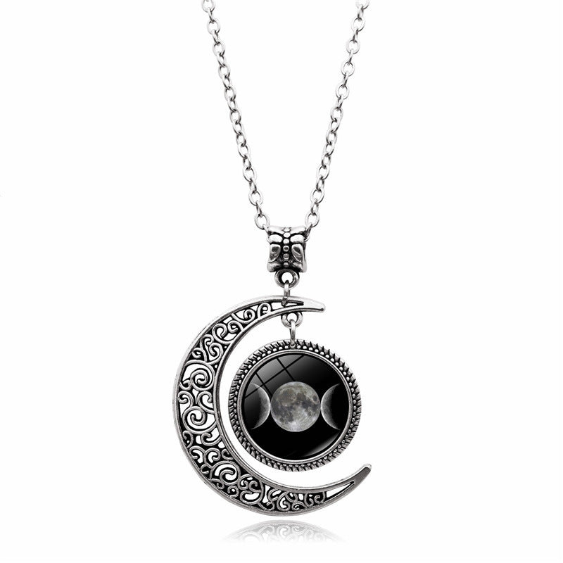 Celestial Priestess - The Nevermore Gothic Pendant Necklace