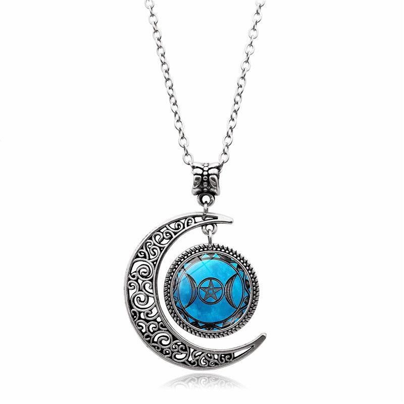 Celestial Priestess - The Nevermore Gothic Pendant Necklace