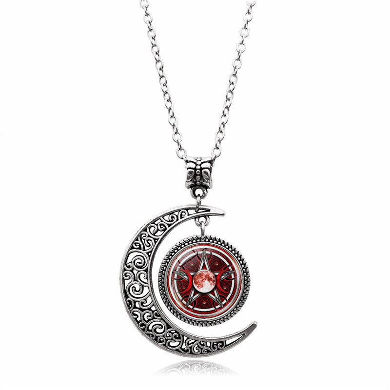 Celestial Priestess - The Nevermore Gothic Pendant Necklace