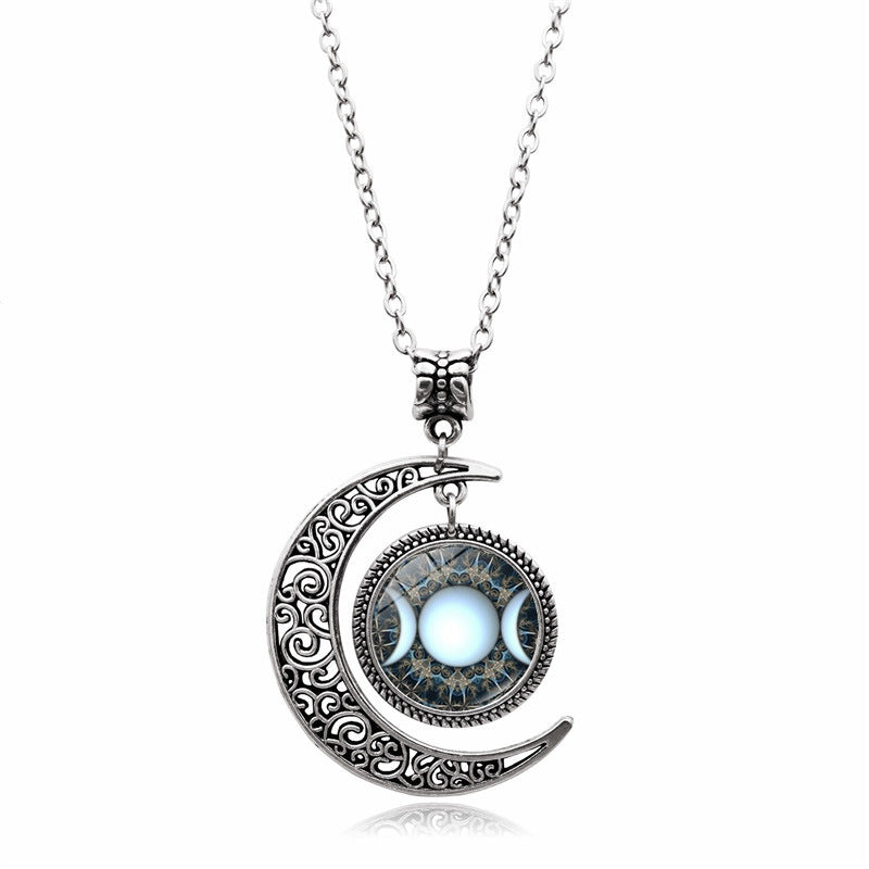 Celestial Priestess - The Nevermore Gothic Pendant Necklace