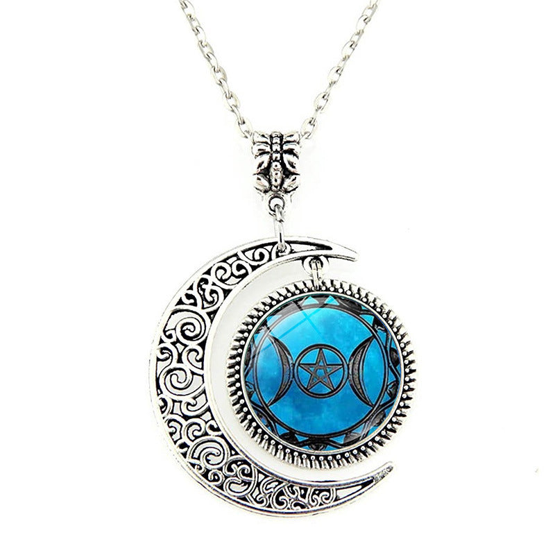 Celestial Priestess - The Nevermore Gothic Pendant Necklace