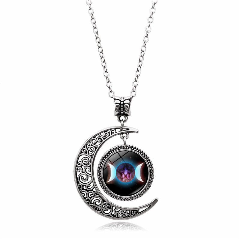 Celestial Priestess - The Nevermore Gothic Pendant Necklace