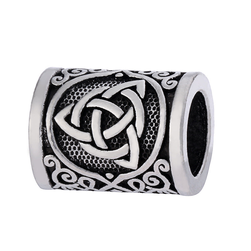 Celtic Knot Wide Hole Beads - The Nevermore Gothic Hair Beard Rings