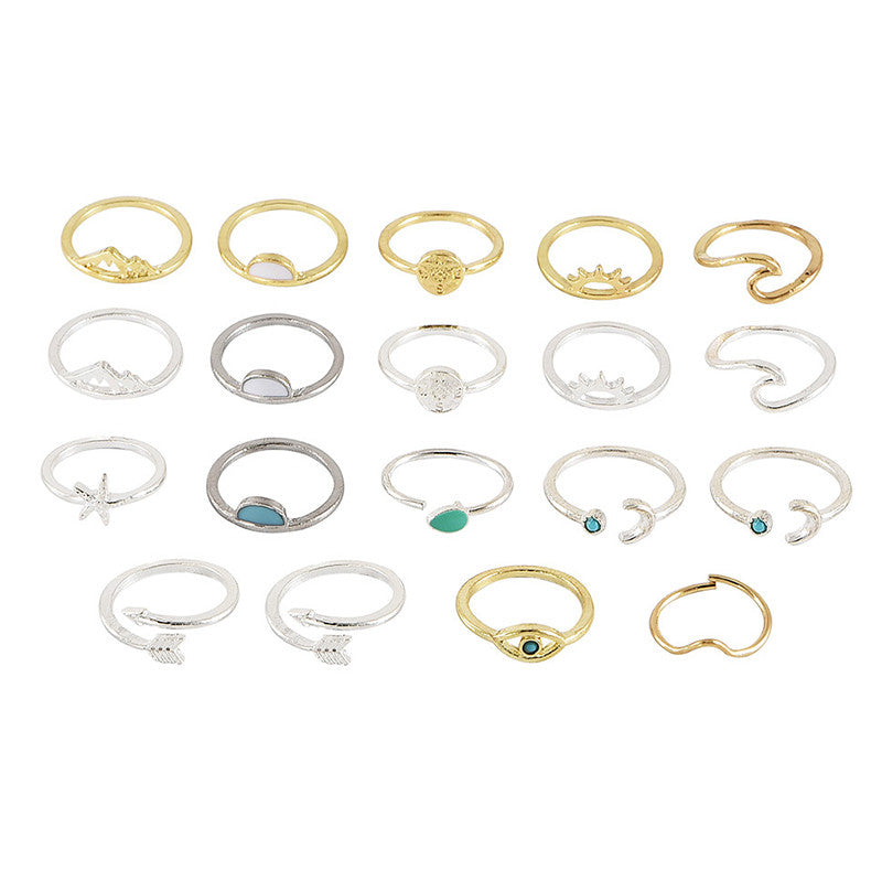 "Chic Collection" - The Nevermore Set of Women's Rings