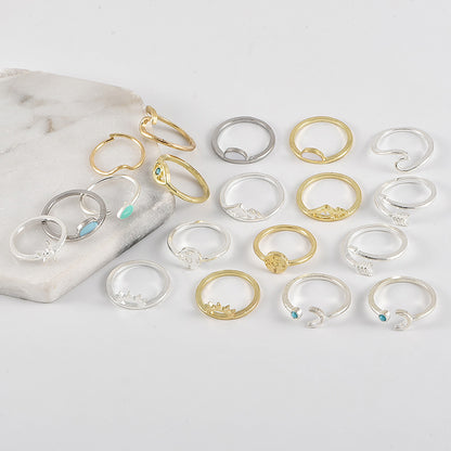 "Chic Collection" - The Nevermore Set of Women's Rings