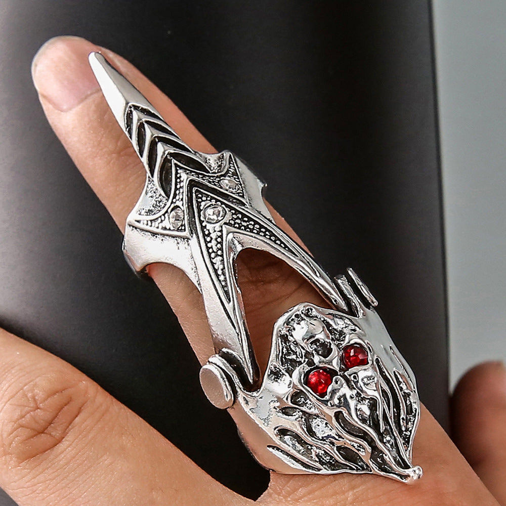 Claws for Aggressive Creatures - The Nevermore Gothic Joint Knuckle Rings For Women and Men