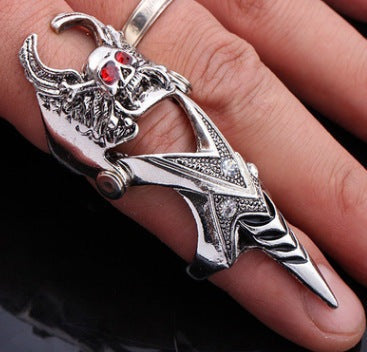 Claws for Aggressive Creatures - The Nevermore Gothic Joint Knuckle Rings For Women and Men