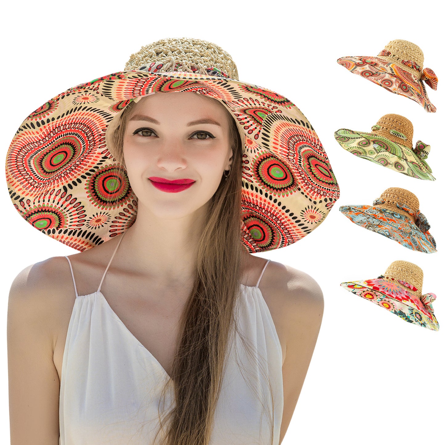 Clement - The Nevermore Boho Beach Hat is a fashionable and functional accessory for sunny days. Made of breathable polyester, this wide-brimmed hat features a high-top style for added protection from the sun. Perfect for beaches and outdoor activities, it comes in four distinct colors, so you're sure to find the perfect fit! Bring a little bit of the beach with you wherever you go.