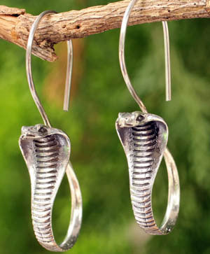 Cobra - The Nevermore Gothic Earrings