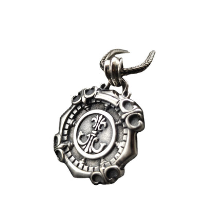 Compass - The Nevermore Pendant S925 Sterling Silver Men's Necklace