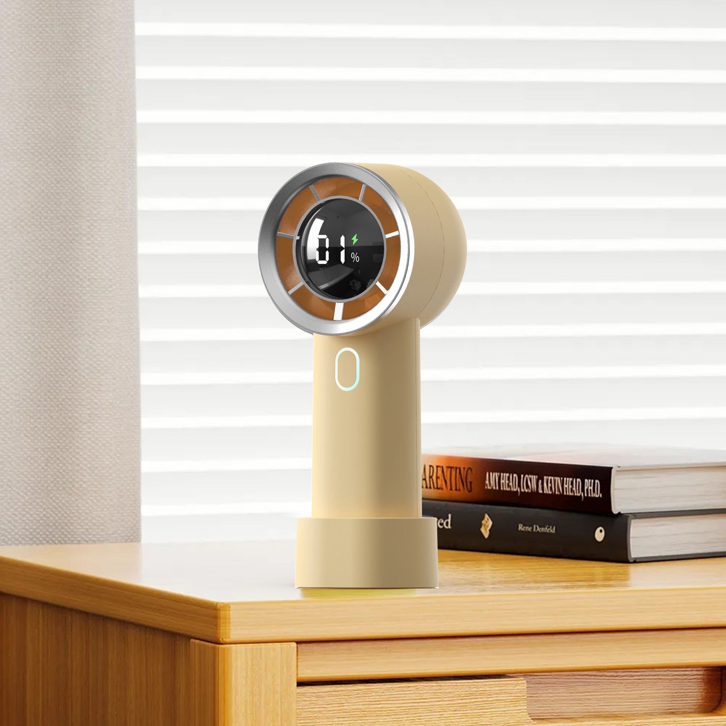 CoolWave - Portable Rechargeable Fan by The Nevermore