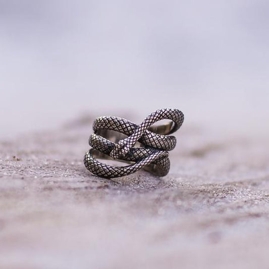 Corvina - The Nevermore Gothic Snake Ring