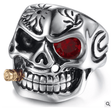 Cursed Crest - The Nevermore Gothic Men's Ring