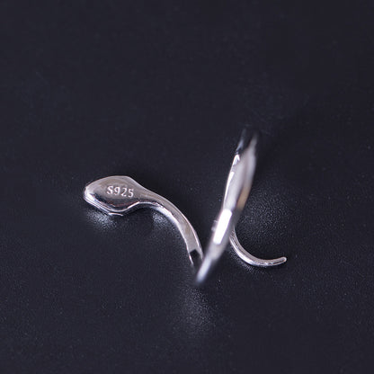 Cute Snake - The Nevermore Ring 925 Sterling Silver