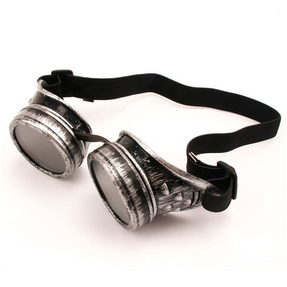 Darkened Chrono Specs - The Nevermore Steampunk Goggles for Men & Women