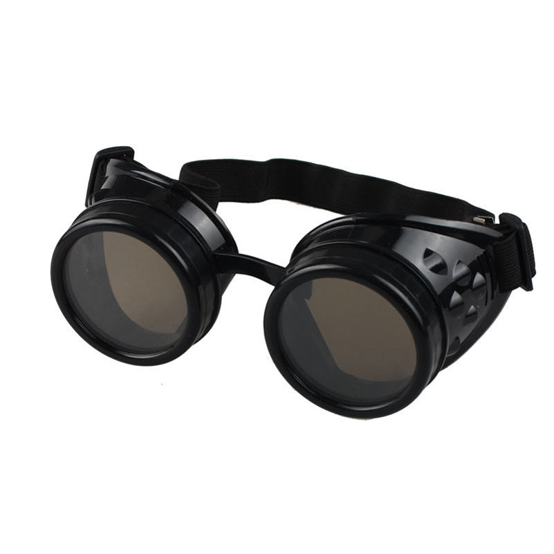 Darkened Chrono Specs - The Nevermore Steampunk Goggles for Men & Women