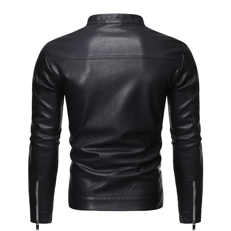 Darkpiston - The Nevermore leather motorcycle jacket for Men