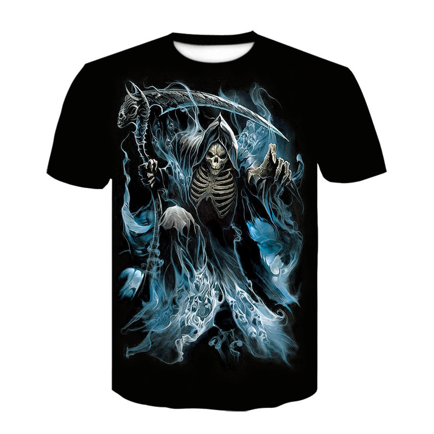 Death Skulls - The Nevermore Gothic T-Shirts for Men & Women