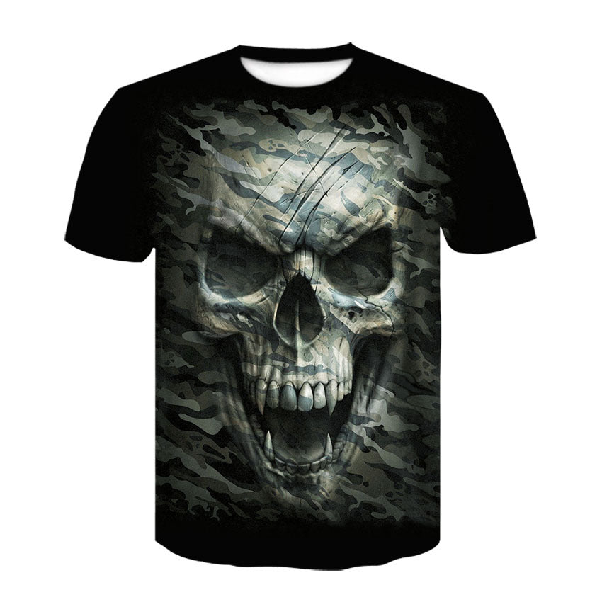 Death Skulls - The Nevermore Gothic T-Shirts for Men & Women