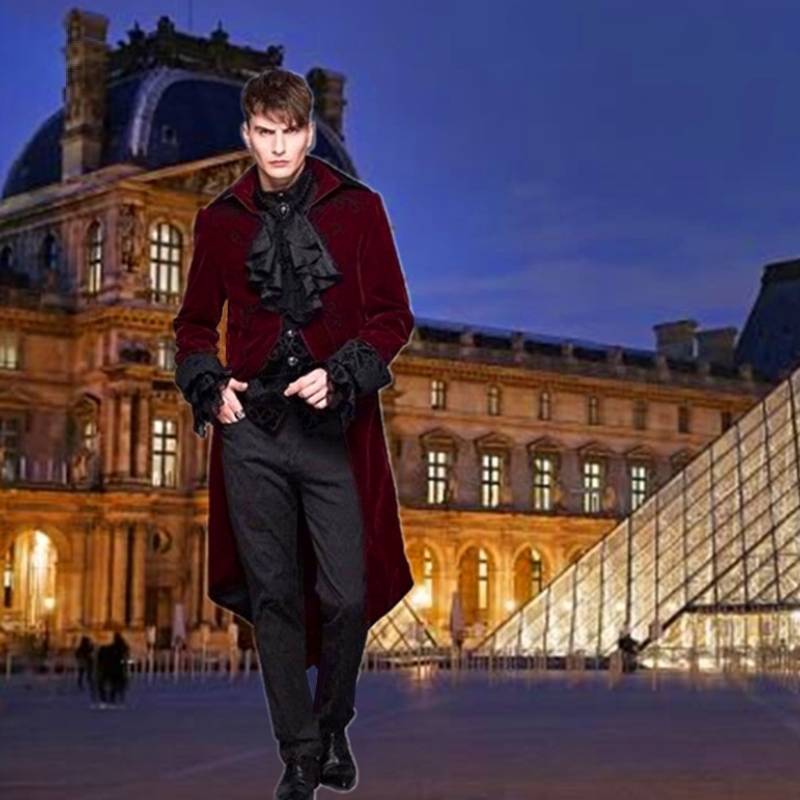 Dexter - The Nevermore Gothic Medieval Coat for Men