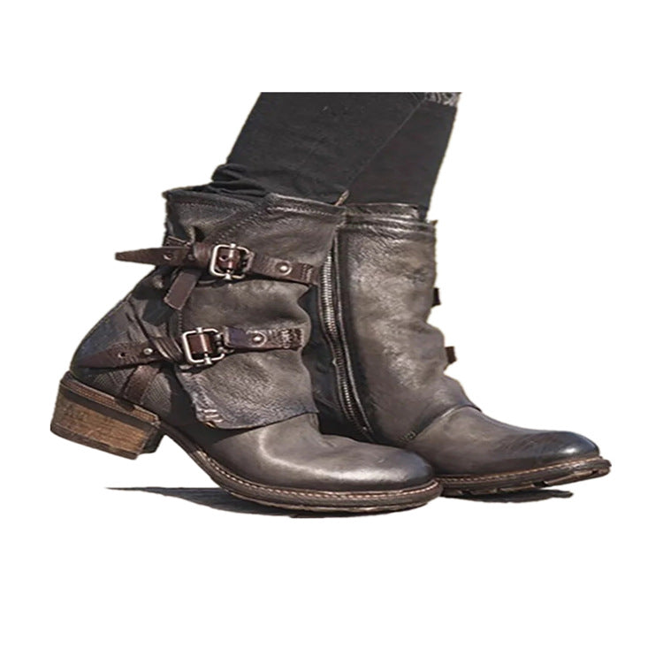 Diva - The Nevermore belt buckle Boots for Women