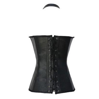 Esmeralda Bloodrose - The Nevermore Gothic Leather Corset for Women