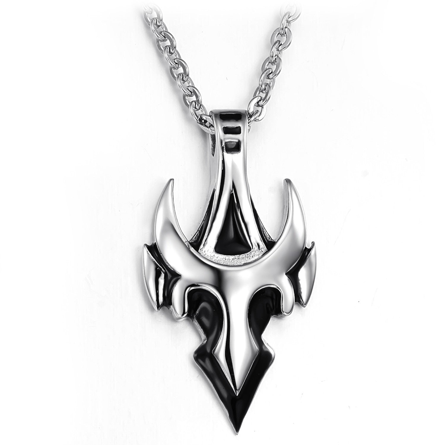 Eternal Shadow Amulet - The Nevermore Gothic Titanium Steel Pendant Necklace