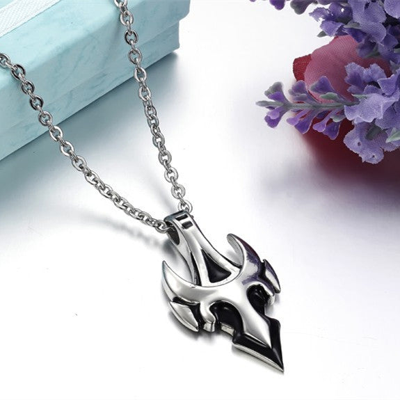 Eternal Shadow Amulet - The Nevermore Gothic Titanium Steel Pendant Necklace