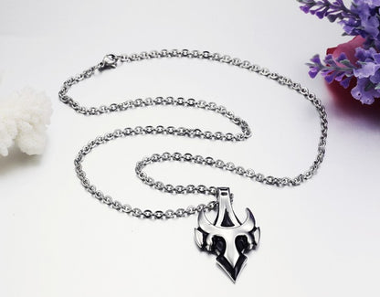 Eternal Shadow Amulet - The Nevermore Gothic Titanium Steel Pendant Necklace